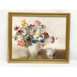 A Still Life oil painting by C.G Tresidder. Painting measures 49.5x39.5cm. Frame 56x46cm.