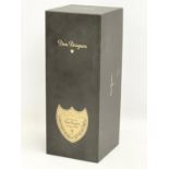 A 2010 Don Perignon Champagne box.