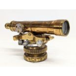 A late 19th century brass Theodolite by Hilger & Watts, Ltd, London. 25.5x14cm