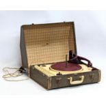 A vintage Collaro record player. 44x33.5x20.5cm closed
