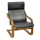 A modern lounge chair