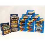 A quantity of Matchbox models in boxes