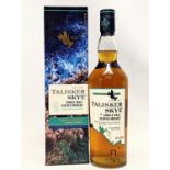 An unopened bottle of Talisker Skye, Single Malt Scotch Whisky in box. From the oldest distillery on