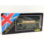 A Solido model Bus "Green Line" Double Decker. Box measures 26.5x12cm