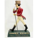 A large Johnnie Walker advertising figure. Still Going Strong. 46x17x74cm.