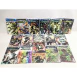 A collection of DC Universe Comics of Green Lantern