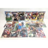 A collection of DC Universe Comics of Superman.