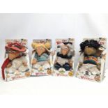 4 The Wombles soft toys in original boxes, 1998. Stepney, Great Uncle Bulgaria, Alderney, Orinoco.