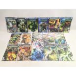 A collection of DC Universe Comics of Green Lantern