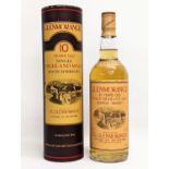 A sealed Glenmorangie 10 Year Single Highland Malt Scotch Whisky in case. Bottled 1990s. 75cl.