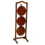 A good quality mahogany 3 tier cake stand. 97cm