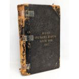 A 1868 Belfast Opthalmic Hospital Minute Book.