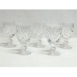 A set of 6 Waterford Crystal ‘Donegal’ drinking glasses. 12.5cm