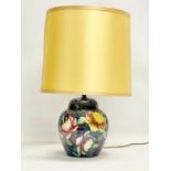 A vintage Maling lustre pottery table lamp. Base measures 16x23cm