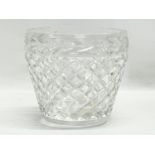 A Waterford Crystal ‘Glandore’ ice bucket. 17x15cm