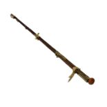 A large Victorian fishing rod.