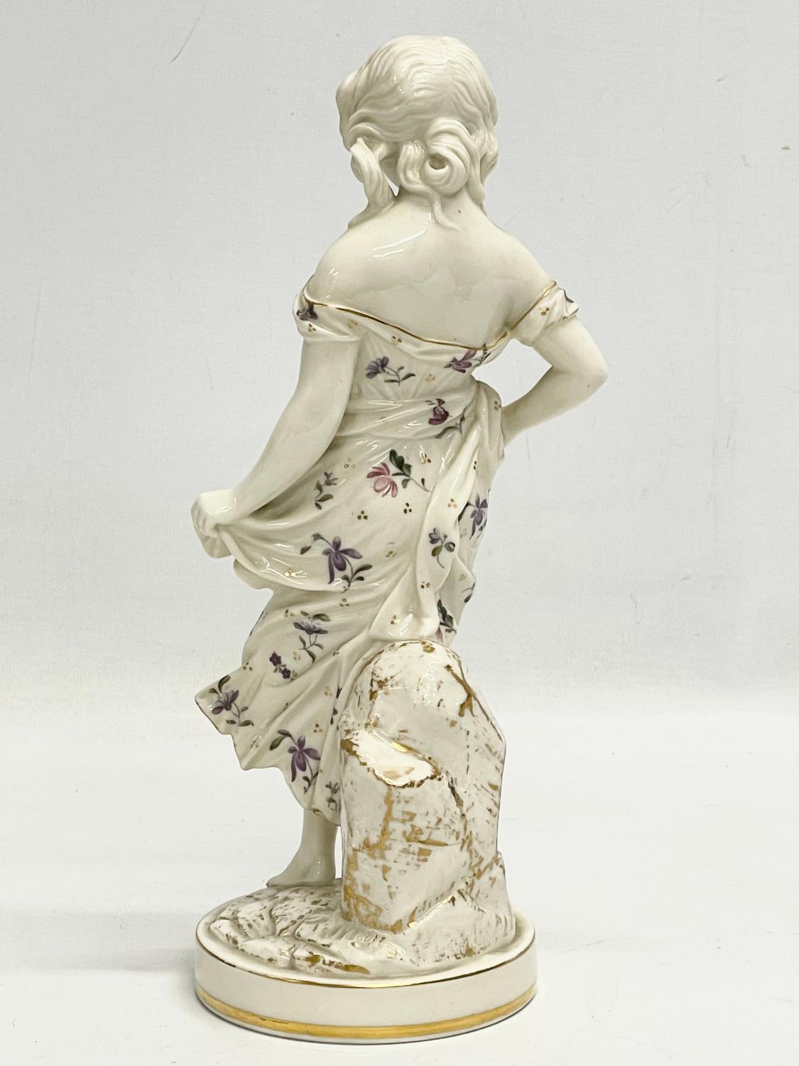 A late 19th century Royal Worcester ‘Before The Wind’ pottery figurine. 1870-1880. 27cm - Image 2 of 3