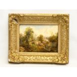 An excellent quality 19th century oil paintings. Signed Alexander ???. Painting measures 29.5x20.