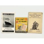 A sundry lot of vintage ephemera. Including a book on everyday etiquette’You Can’t Go Wrong’