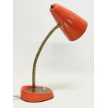 A 1960’s Mid Century desk lamp. 38cm