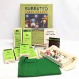 A vintage Subbuteo Table Soccer, 'Continental' Club Edition. The Replica of Association Football.