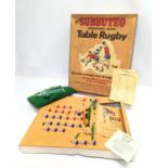 A vintage Subbuteo Table Rugby, International Edition. The Replica of Rugby Union & League Football.