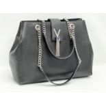 A ladies leather handbag by Mario Valentino. 40x28cm