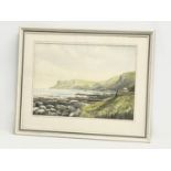 A watercolour by R.T. Cochrane. Painting measures 51x36cm. Frame 68x55cm