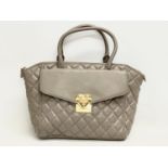 A ladies leather Moschino handbag