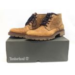 A pair of Timberland Elmhurst Waterproof Chukka boots in box, size UK 10