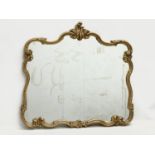 A good quality 18th century style Rococo gilt framed mirror. 78x71cm