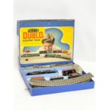 A vintage Hornby Dublo Electric Train Set in box. Meccano LTD. 35x30cm