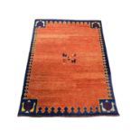 A good quality wool rug. 124x187cm