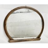 A large Robert Strahan of Dublin, 19th century overmantle mirror. 137x110cm