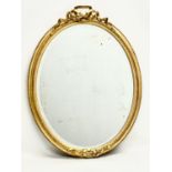 A Regency gilt framed mirror. With later back. Circa 1810-1820. 53x69cm