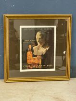 An Old Grand-Dad Bourbon print. 49x49cm