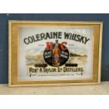 A Taylor LTD Coleraine Whisky picture. 50x35cm