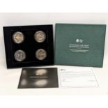 A Royal Mint proof set of Winston Churchill Quotations coin set.