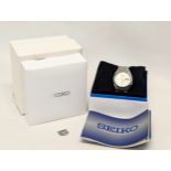 A gents Seiko 5 Automatic watch in original box