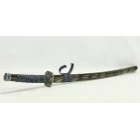 A large Samurai style sword. 101cm