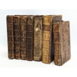 A set of 4 Georgian books on The Works of Moliere, 1771, with 19th century books