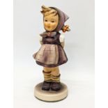 A Goebel pottery figure, "Which Hand?" 14cm