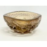 A 1940’s Murano Bubble Glass bowl by Seguso. 16x15x7cm