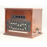 A vintage telephone switchboard. 37x30x31cm