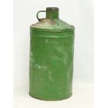 A large vintage Castrol 25 litre oil drum. 58cm