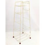 A tall 1950s plate rack. 80cm