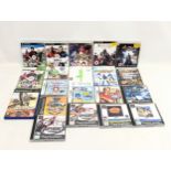 A collection of games including XBox 360 Fifa 13, Playstation 3 Batman Arkham Asylum, Assassin's