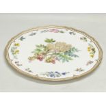 A Royal Worcester ‘Sandringham’ porcelain cake plate. 33cm