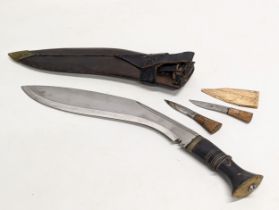 A Gurkha knife. 45.5cm