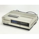 A vintage Sanyo Betacord VTC 5000 Video Cassette Recorder. 44x33x13.5cm